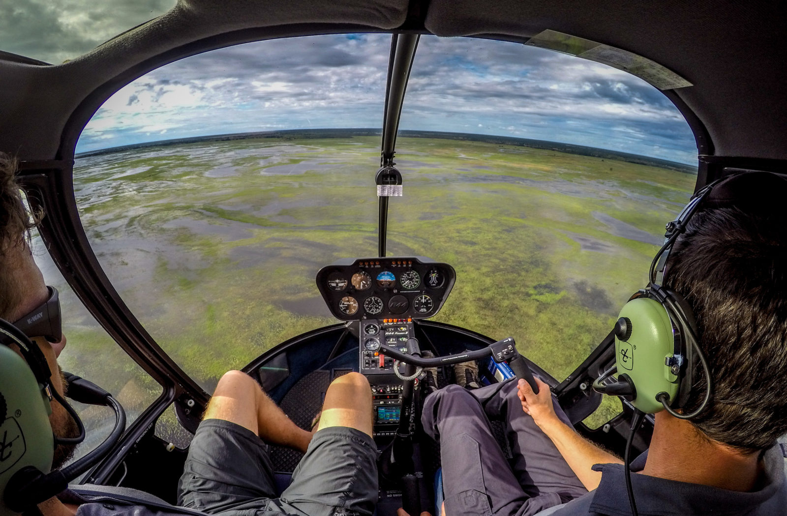 Arriving into Liuwa Plain