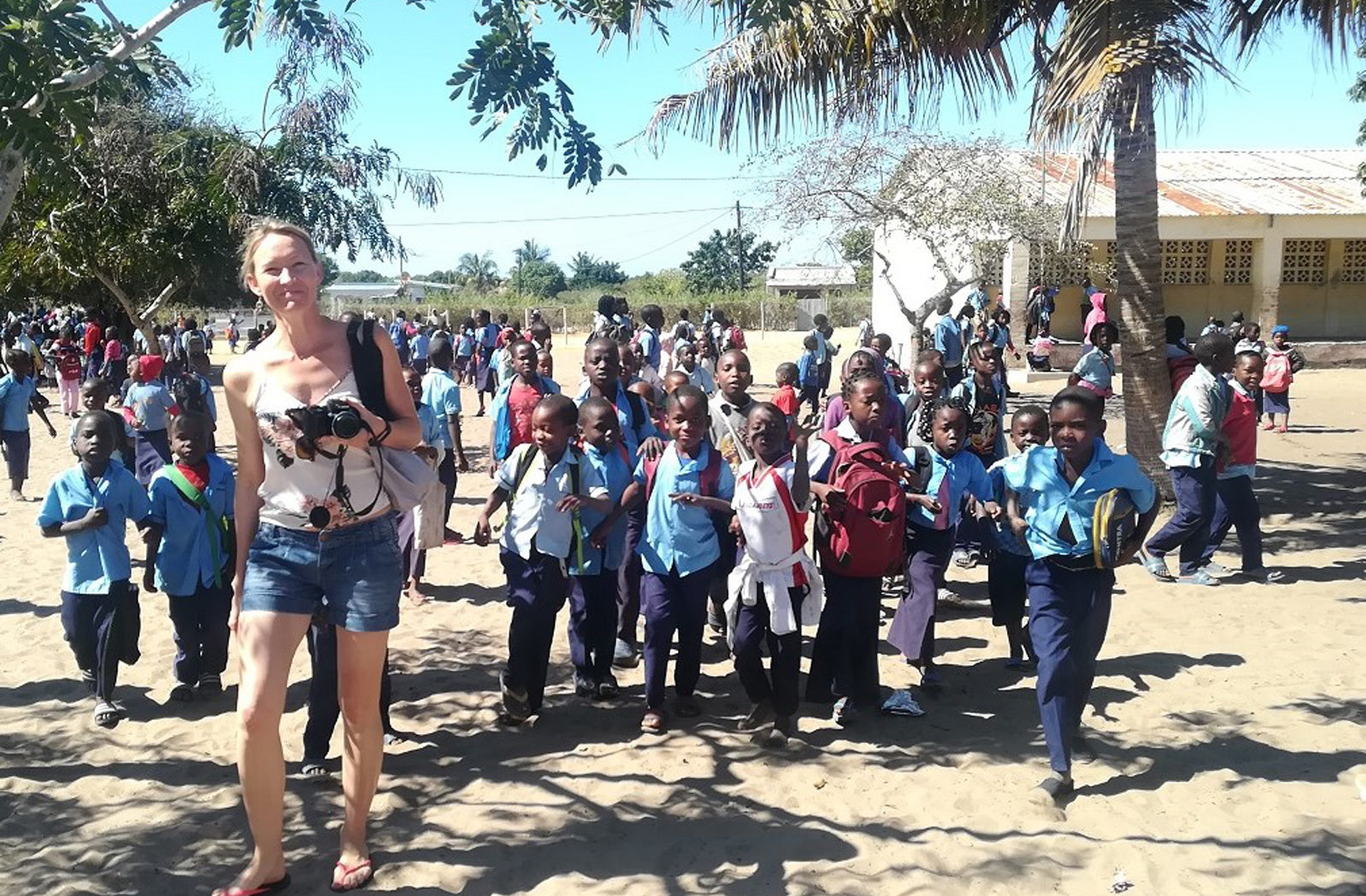 Visit to school in Vilanculos