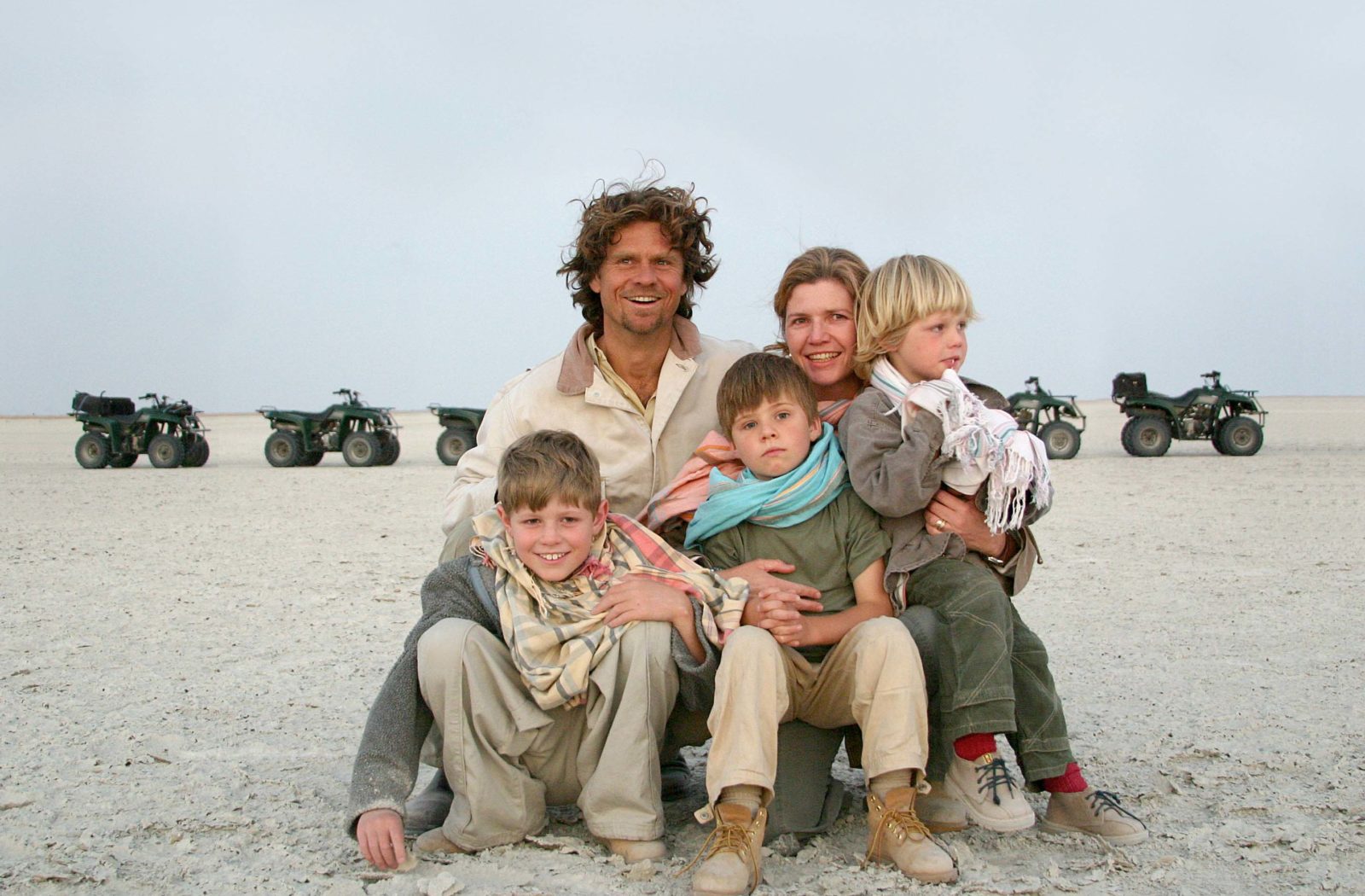 Quad Bike Adventures across the Salt Pans, Botswana